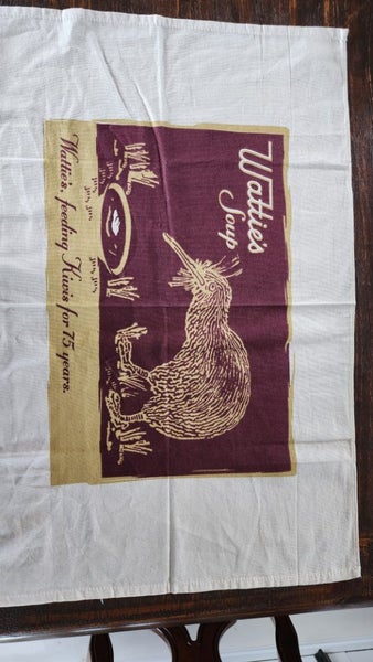 ~" Watties Cotton Vintage Tea Towel "~ Carousel 1