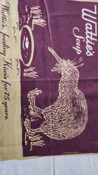 ~" Watties Cotton Vintage Tea Towel "~ Carousel 2