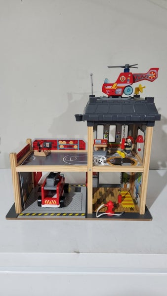 Hape wooden Fire station Carousel 5