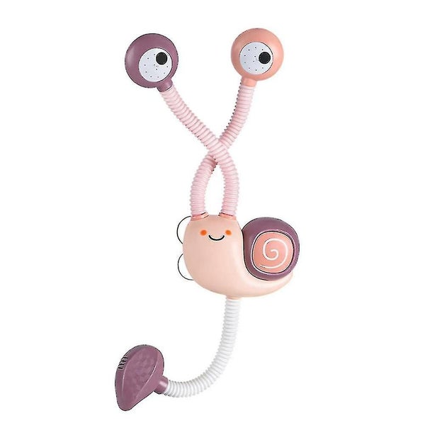 Bath Toy Electric Snail Flower Shower Cute Cartoon Modeling Baby Bath Splashin Carousel 1