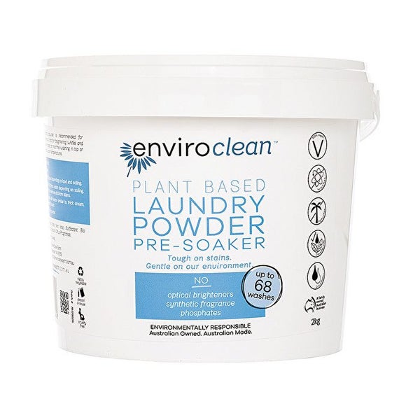EnviroClean Plant Based Laundry Powder Pre-Soaker 2kg Carousel 1