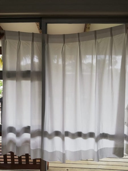 Brand New sheer curtain Carousel 1