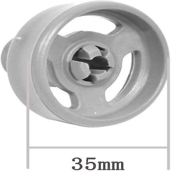 Set Of 8 Universal Casters For Dishwasher Lower Rack Carousel 2