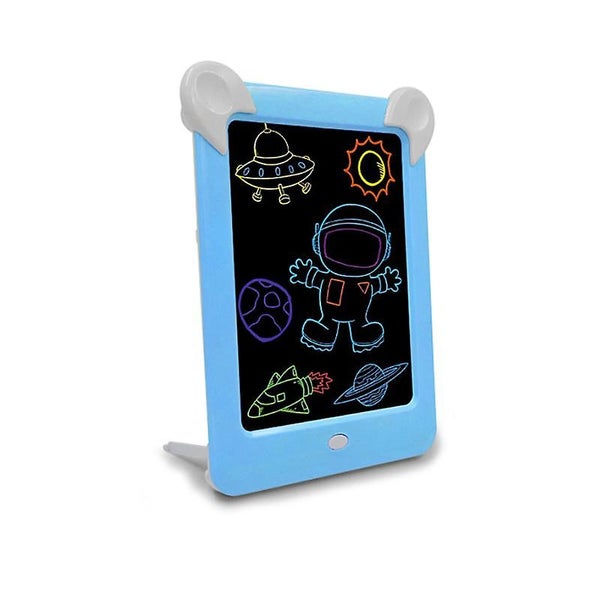 Luminous Drawing Board With Led Drawing Pen Children's Sketch Mat Gift New Chi64482924637186110