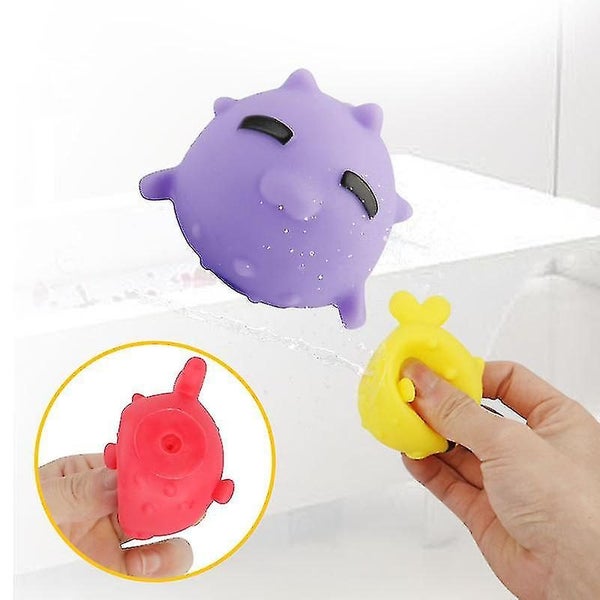 Baby Bath Toys Enamelled Spray Fishing Fish Splashing Shark Fishing Baby Boys Carousel 5