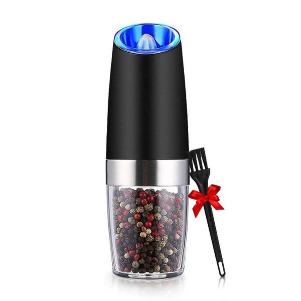 Electric Salt And Pepper Grinder Set Automatic Pepper And Salt Mill Grinder Carousel 1