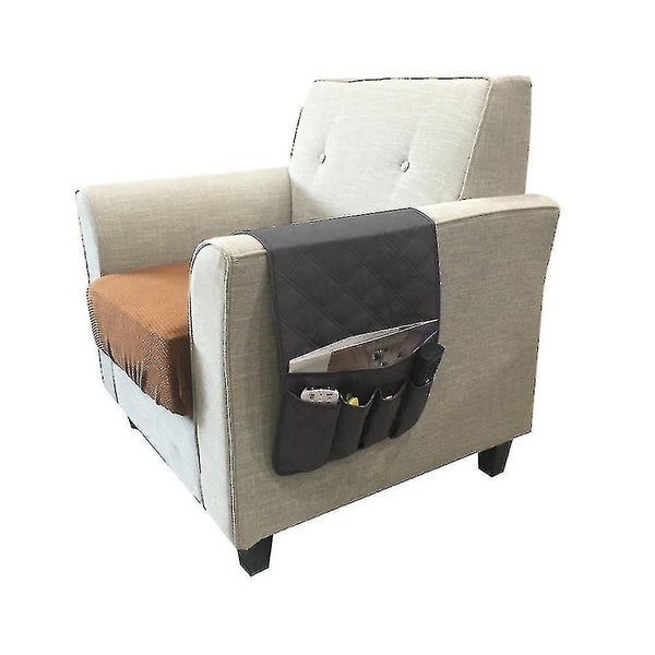 Sofa Armrest Hanging Storage Bag Remote Snack Tidy Organiser Homeblack Carousel 2