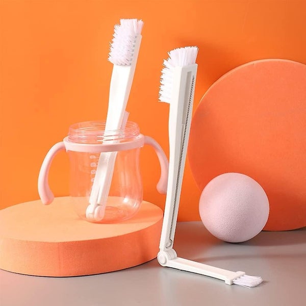 Multi-purpose Bottle Brush 3 Bottle And Straw Brushes Crevice Brush For Ho Carousel 5