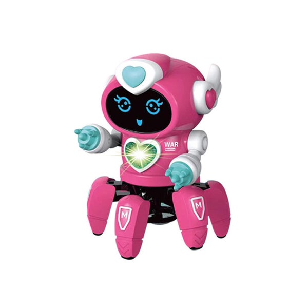 Electric Robot Toys Dancing Electronic Hex apod For Kids Cool Robot Led Lighti Carousel 2
