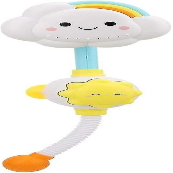 Baby Bath Toy Plastic Bath Sunflower Spray Water Shower Tub Faucet Bathroom T Carousel 1