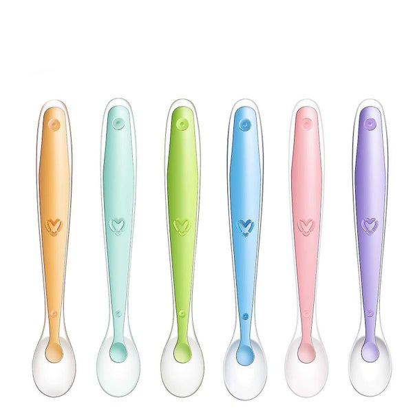 Baby Silicone Soft Spoons| Training Feeding For Kids Toddlers Children And Infan Carousel 1