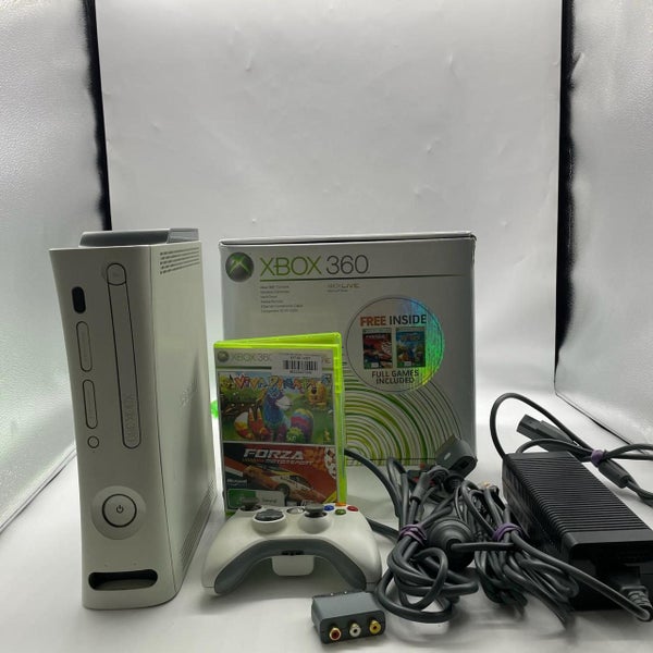 Xbox 360 White Console with Controller and Accessories Boxed PAL Carousel 1