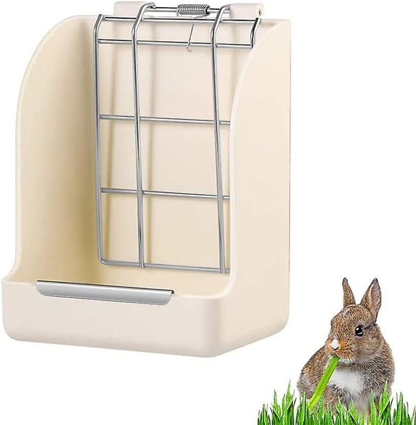 Hay Feeder Stationary Food Container Bowl Spring Feeder Straw Frame Straw Bas Carousel 1