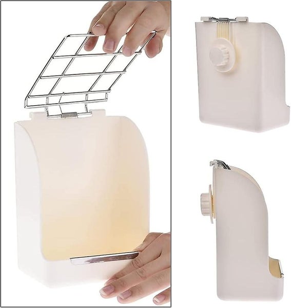 Hay Feeder Stationary Food Container Bowl Spring Feeder Straw Frame Straw Bas Carousel 2