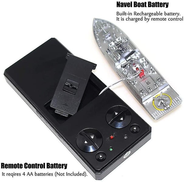 Rc Ship Remote Control Boat Toy Speed Boat Electric Water Children's Birthday Carousel 2