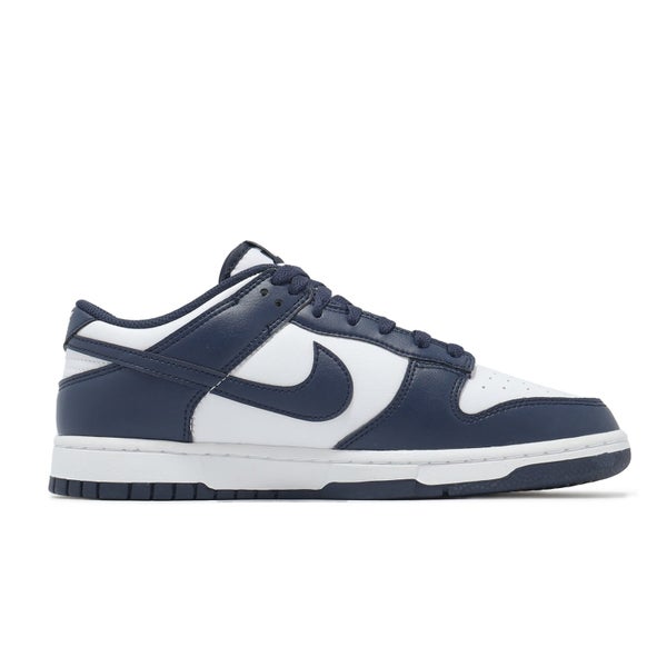 Nike Dunk Low White Midnight Navy Men Casual Lifestyle Shoes Sneakers HF5441-107 Carousel 2