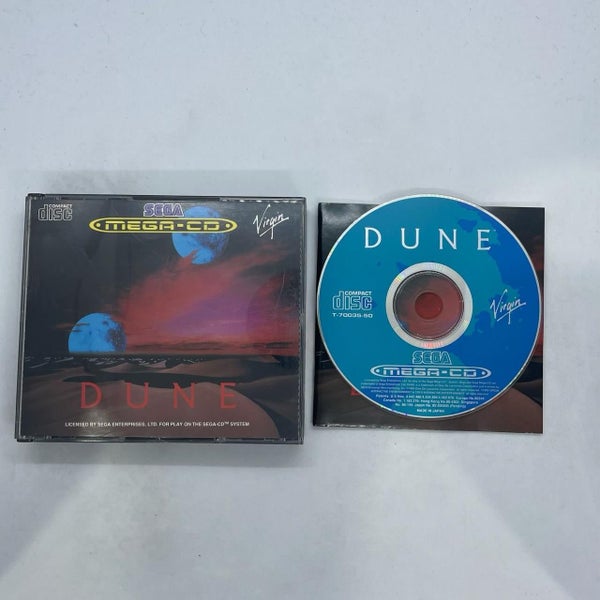 Dune Sega Mega CD Game + Manual Carousel 1