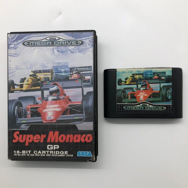 Super Monaco GP Sega Mega Drive Game PAL Carousel 1