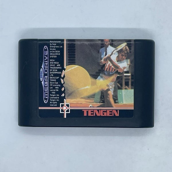 Davis Cup World Tour Sega Mega Drive Game Cartridge PAL Carousel 1
