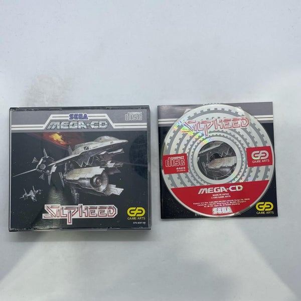 Silpheed Sega Mega CD Game + Manual Carousel 1