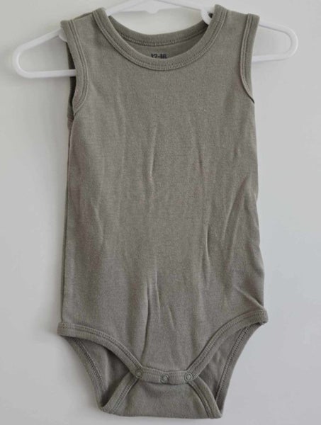 Cotton On Green Bodysuit Size 12-18m Carousel 1