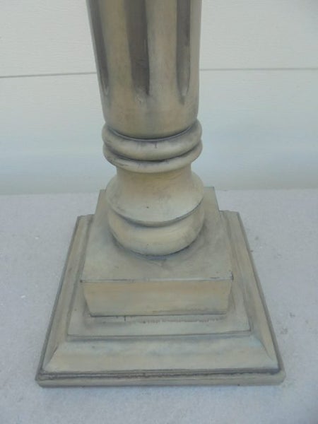+-+-RUSTIC SOLID WOOD ARCHITECTURAL COLUMN STAND-+-+ Carousel 2