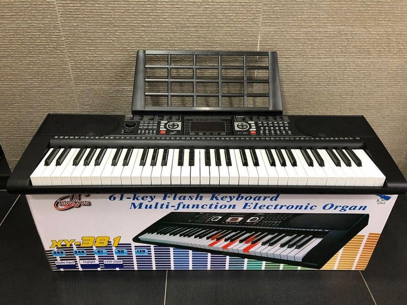 61 Key Electronic Piano Keyboard Electric Organ Digital Music Piano Carousel 1