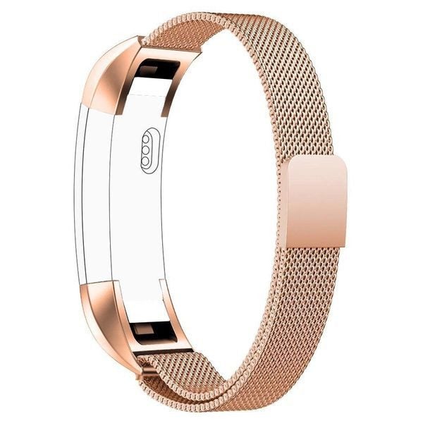 Fitbit Alta HR Milanese Loop Strap RoseGold Carousel 2