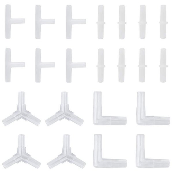 40pcs Air Hose Connectors T L Y Plastic Aquarium Hose Aquarium Hose Connector Carousel 2