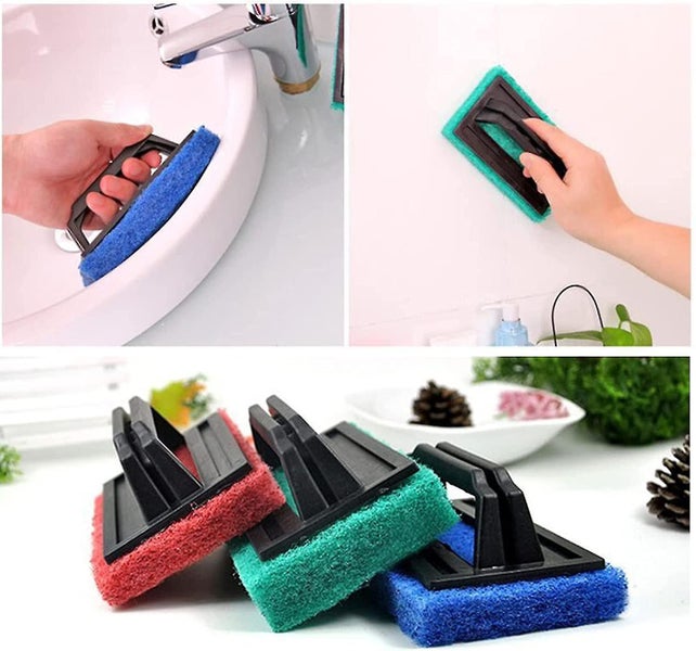 Plastic Swimming Pool Brush with Handle - Sponge Water Line Cleaning Tool - Kitc Carousel 5