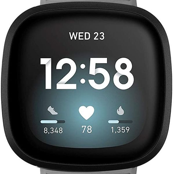 Fitbit Versa 4 Milanese Loop Strap Silver Carousel 3