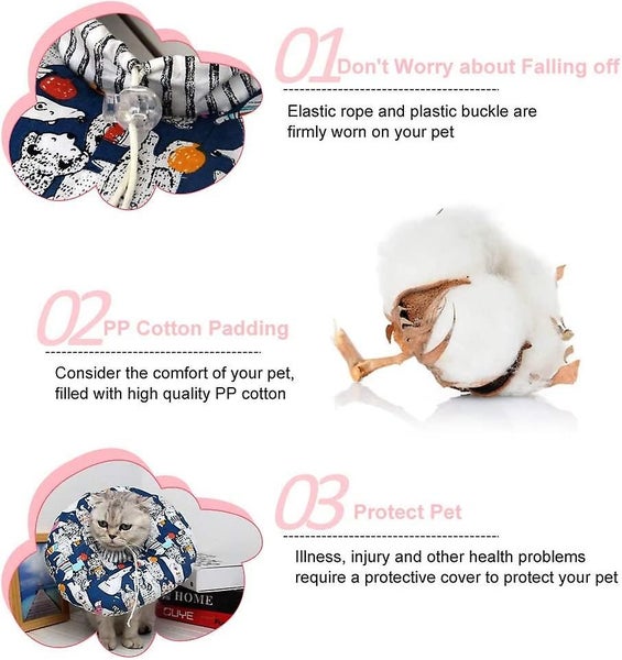 Protective Pet Collar, Soft Contour, Pet Collar, Anti Bite Collar For Cat, Pet Carousel 2