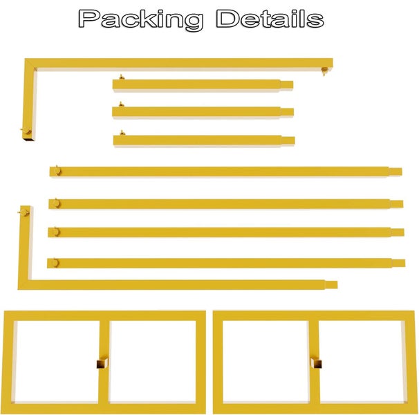 Metal Wedding Arch, Photo Booth Backdrop Stand, Wedding Backdrop 2.5x2.5m Carousel 2