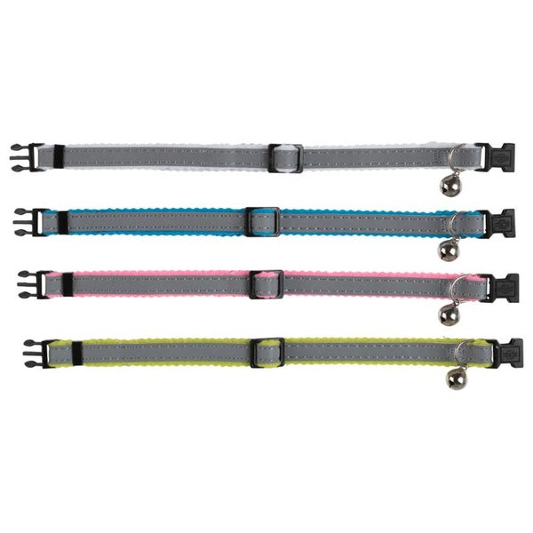 Cat Collar Reflective Stripe with bell Carousel 2