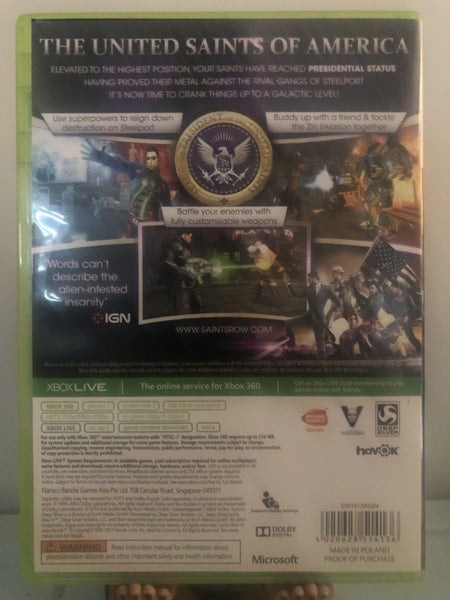 Xbox 360 Saint Rows 4 Carousel 2