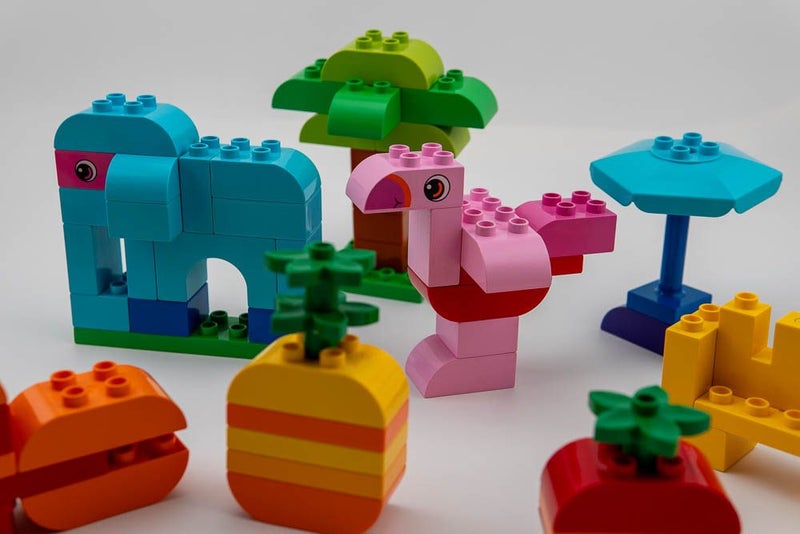 LEGO DUPLO Abundant Wildlife Creative Building Set 10853 Carousel 1