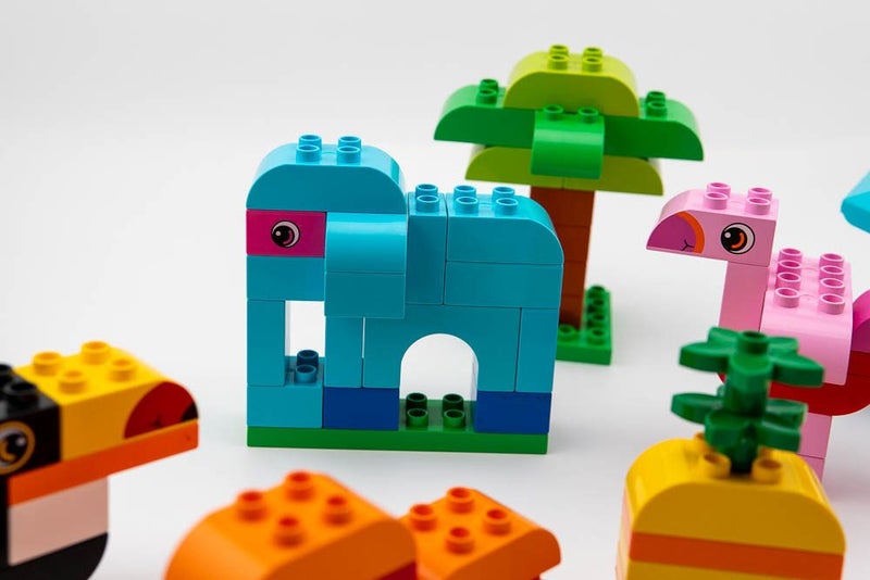 LEGO DUPLO Abundant Wildlife Creative Building Set 10853 Carousel 2