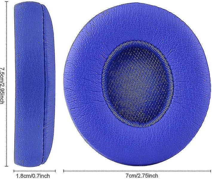 Solo2/solo3 Earpads Replacement Ear Cushion Parts Compatible With Beats By Dre S Carousel 2