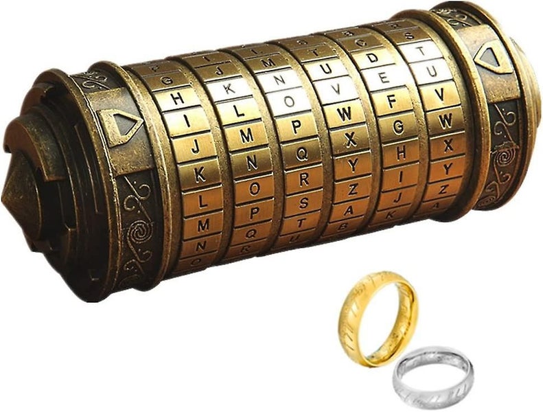 Da Vinci Code Mini Cryptex Puzzles And Puzzles For Christmas, Valentine's Day An Carousel 1