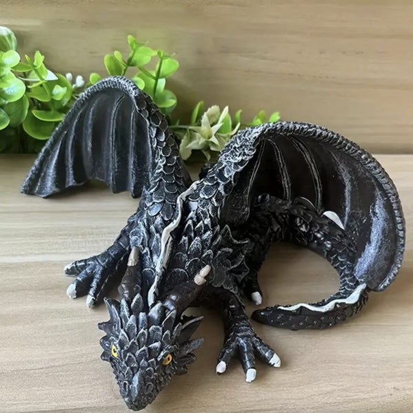 Brand New Large Squatting Dragon Statue Figure Statue Home Decor*Hot SALE Carousel 2