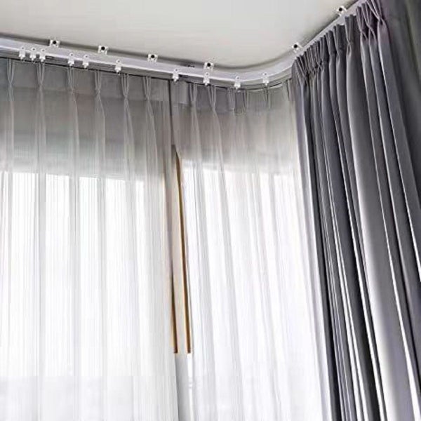 Curtain track that can be bent into any shape White 3 meters Carousel 6