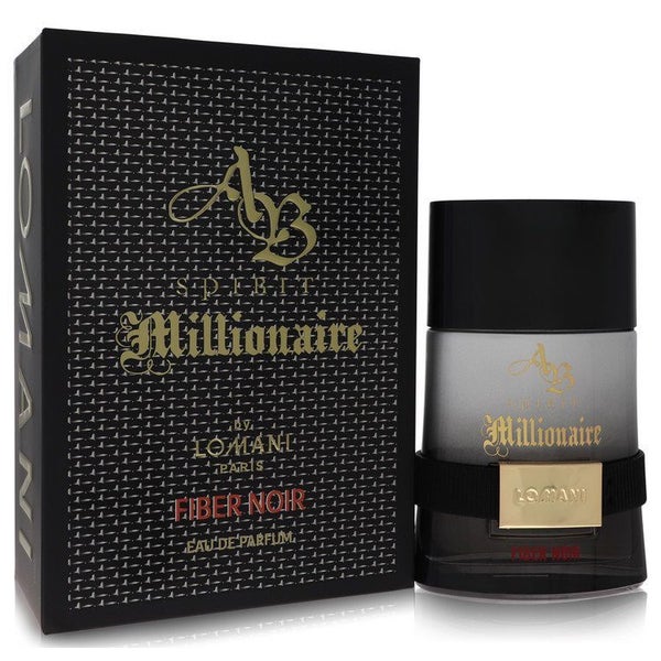 Ab Spirit Millionaire Fiber Noir Eau De Parfum Spray By Lomani For Men-100 Ml Carousel 1