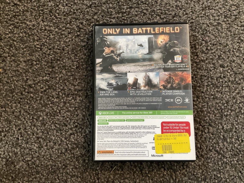Xbox 360 Battlefield 4 Carousel 2