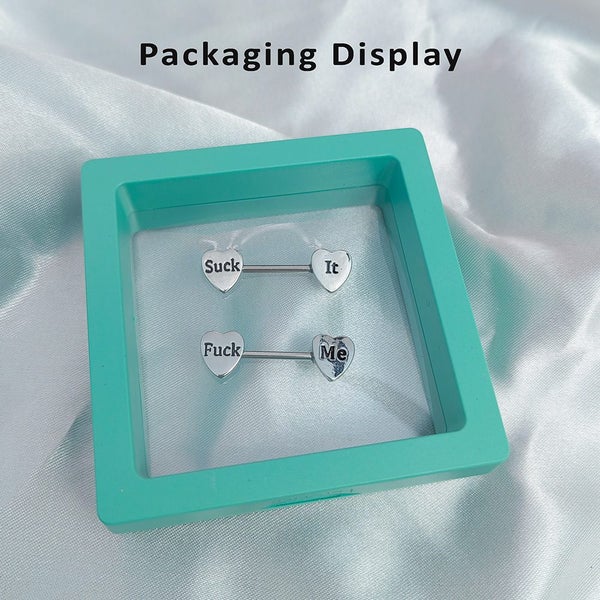 5pc Nipple Piercing Barbell Carousel 13