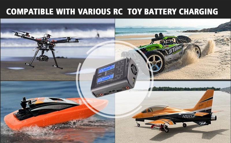 LiPo Battery Charger Dual RC LiPo AC150W DC240W 10A C240 Balance Battery Charger629509547287071112