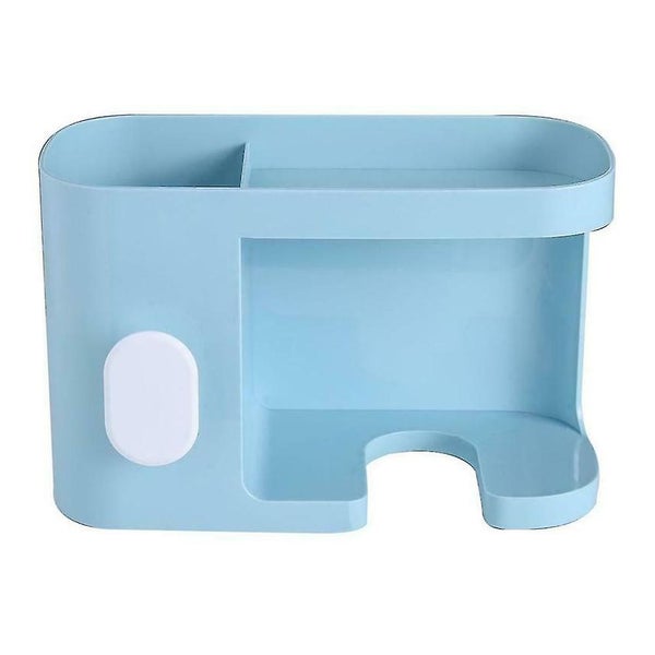 Hair Dryer Stand Storage Rack Free Punching Bathroom Wall-mounted Multi-function Carousel 1