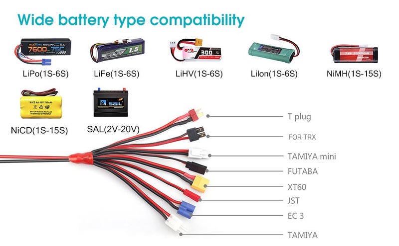 LiPo Charger RC Charger Lipo Battery Balance Charger63656241859203111