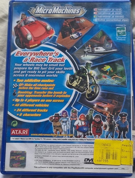 **PS2 - Micro Machines (Black Label)** Carousel 2