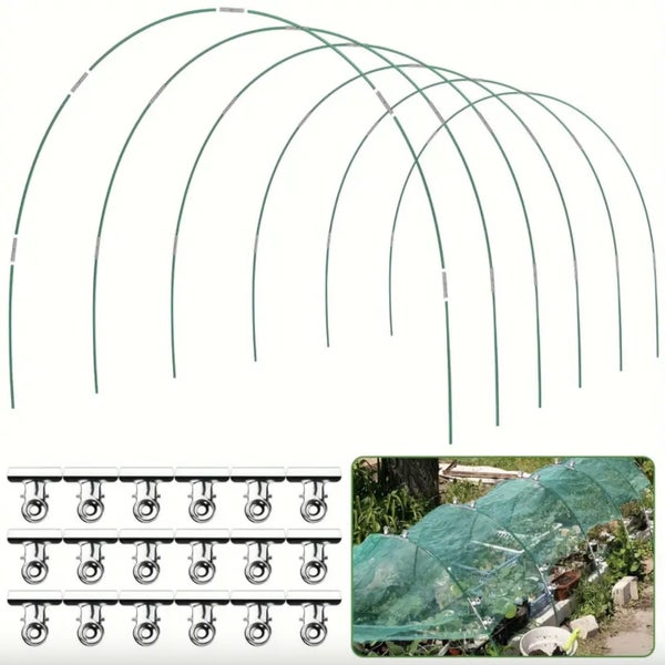 Garden Greenhouse Tunnel Plant Hoops Clearance Sale Carousel 1