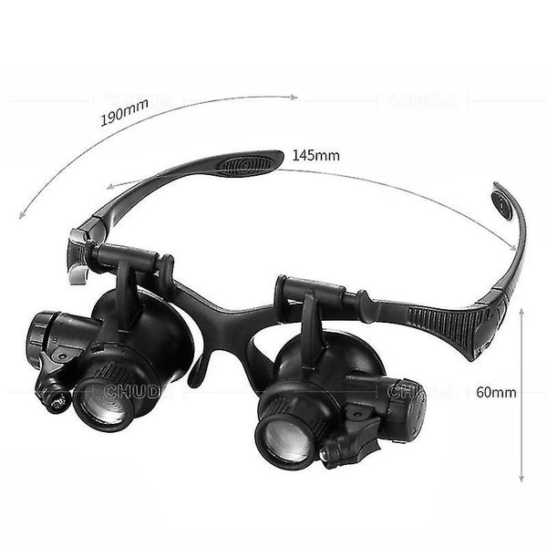 Usb Rechargeable, Head-mounted Magnifying Glass And Reading Glasses Carousel 2